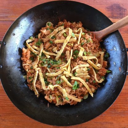 Fried Rice, Knife Skills and Knife Sharpening