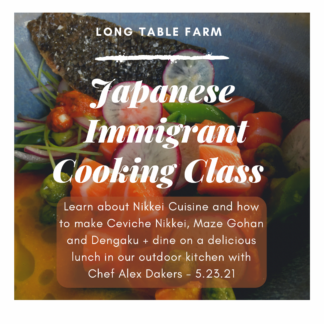 Japanese Immigrant Cooking Class