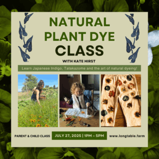 From Garden to Fabric: an Adventure in Natural Dyeing