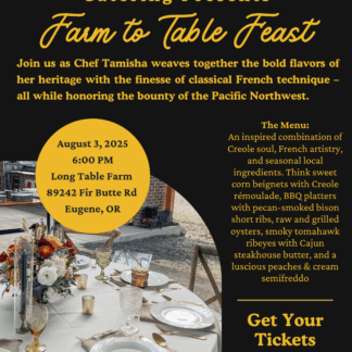 Mishjacks Farm-to-Table Feast